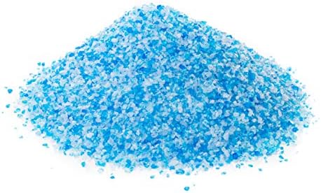 Kristalno smeće za mačke od silika gela s neonskim grudvama, plavo