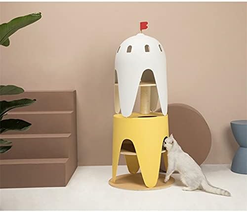 MGWYE Lighthouse Cats penjački okvir na više nivoa platforma mačke Grebalice mačke krevet integrisani materijal