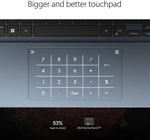 ASUS VivoBook Pro 14 OLED Laptop, 14 2.8 K OLED ekran, AMD Ryzen 7 6800h mobilni CPU, NVIDIA GeForce RTX