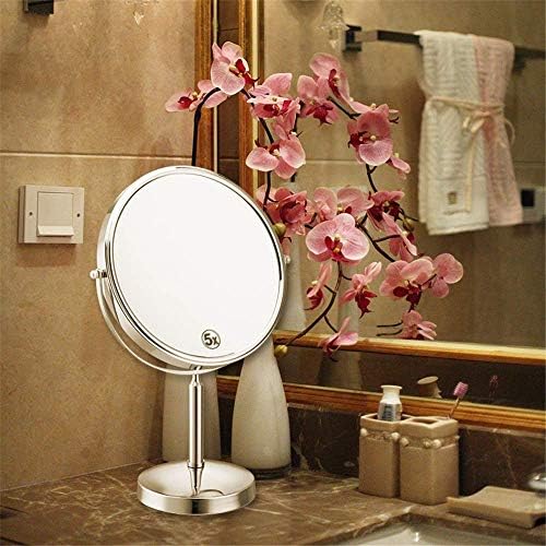 KMMK specijalno ogledalo za šminku,dvostrano 1x uvećavajuće ogledalo za oblačenje za 360 stepeni rotirajuća