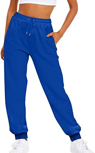 Duks za žene cinch dno nacrtaju elastične hlače za struk atletic joga joggers lounge pantalone