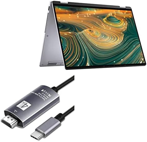 Boxwave Cable kompatibilan sa Dell Latitude 9420 - SmartDisplay kabl - USB tip-c do HDMI, USB C / HDMI kabel za Dell Latitude 9420 - Jet crni