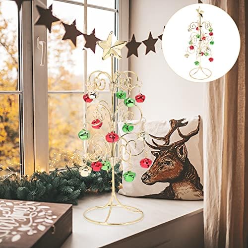 Aboofan ured ureza dekor dekor dekor Iron Art Mini desktop božićna stablo ukras Željeznjak TABLETOP Xmas