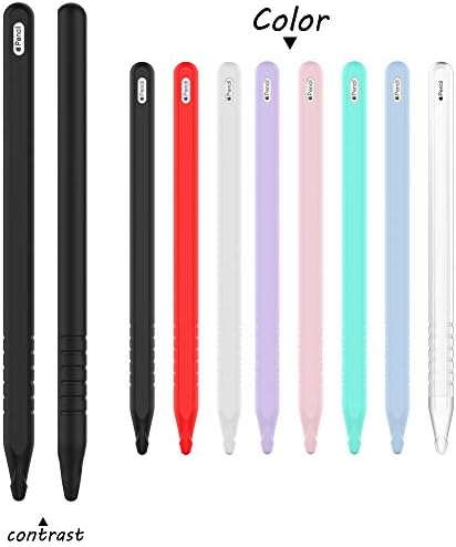Inkurentni silikonski futrola za 2nd gen Apple olovka za olovku rukav pribor za džep za kožu za iPad, mekano