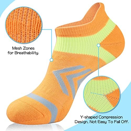 Cooplus Womens Anket Atletski čarape Cushioned prozračne sportove s niskim rezom