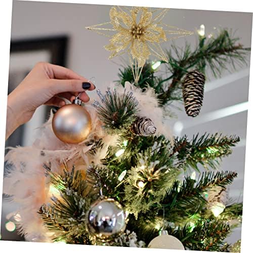 DEWACC božićna stablo TOP STAR Nativity Decor Rottić ukrasi božićne stablo zvijezde Xmas stablo Naslovnica Početna Božićno stablo Topper Božićni toppera Dekorativni dekorativni sjaj Star Topper Star oblik