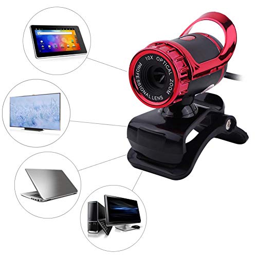 ZJchao HD Pro Web kamera USB 2.0 12m pikseli klip-on Web kamera 360° rotirajući ugrađeni mikrofon