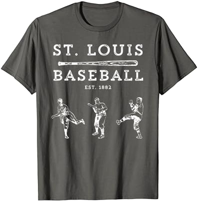 Classic St. Louis Missouri Baseball Fan Retro majica