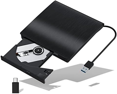Eksterni CD / DVD uređaj za Laptop, USB 3.0 CD Burner prijenosni CD/DVD optički uređaj čitač čitač
