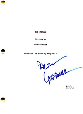 Drw Goddard potpisao autogram - Marsov puni filmski scenarij - alias, izgubljen, Buffy the Vampire Slayer, Damon