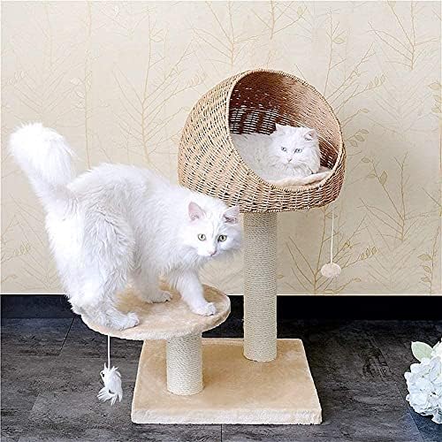 Haieshop Cat Tree Condo Stub Za Grebanje Mačji Toranj Višeslojna Daska Za Grebanje Za Mačke Tunel Kutija
