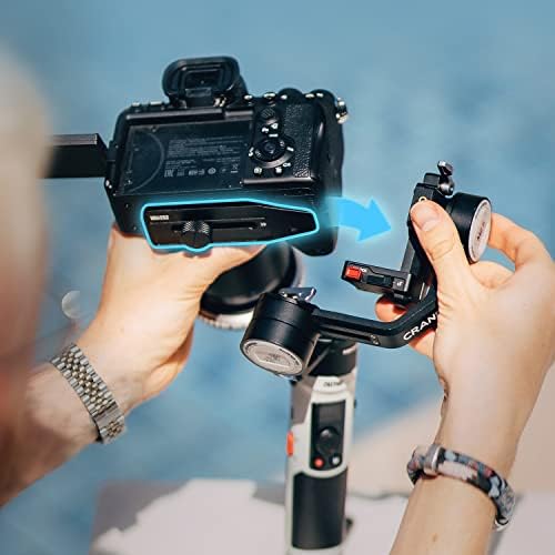 Zhiyun kran M2S Kamera Gimbal 3-osni ručni video stabilizator za kameru bez ogledala, akcionu