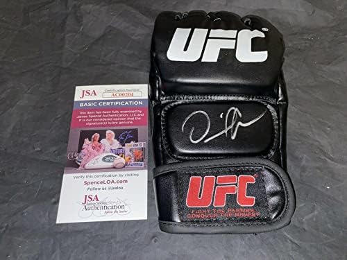 Daniel Cormier potpisao UFC rukavice šampion u teškoj kategoriji HOF 2022 JSA Auth # 4-UFC rukavice sa autogramom