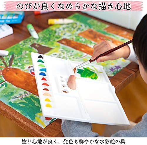 Sakura Craypas MW12PE Matte akvarelna boja, u polici, set od 12 boja