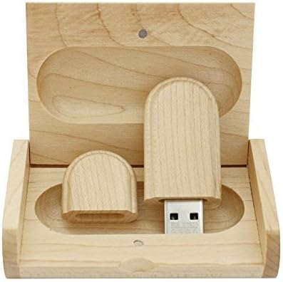 Maple Wood USB fleš pogon sa drvenim kutijom U disk Memory Stick olovka