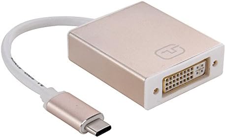 Luokangfan LLKKFF mrežni proizvodi 10cm USB-C / Type-C 3.1 do DVI 24+5 adapterski kabl, za MacBook