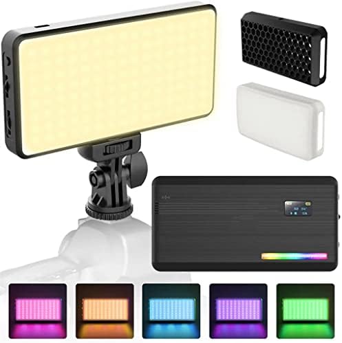 Houkai RGB Lampu video LED 2500K 9000K LAMPU DAPAT BERKEDIP PONSEL PINTAR DSLR LAMPU KIT LAMPU FOTOGRAFI