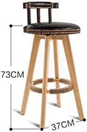 Kreativna jednostavna jednostavna atmosfera Retro prednja stolica, Drvena leđa Kreativna papučica