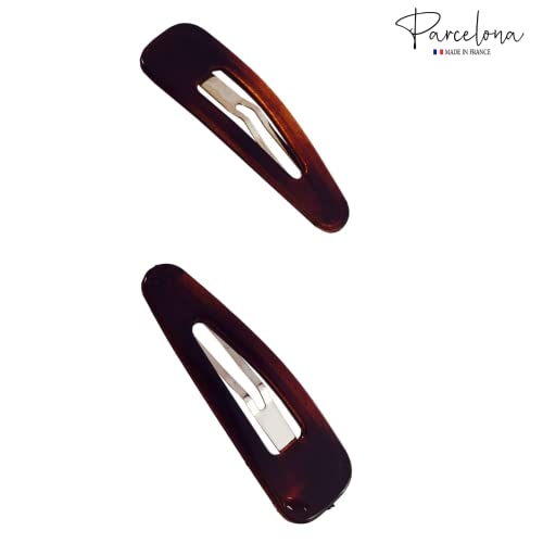 Parcelona francuski Mini Set od 4 male celuloidne acetatne kopče za kosu bez klizanja modni izdržljivi