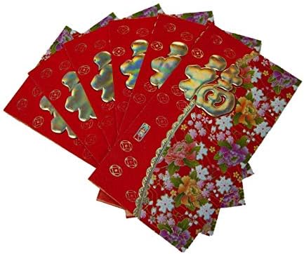Feng Shui uvozi velike kineske koverte za novac sa cvjetnim slikama