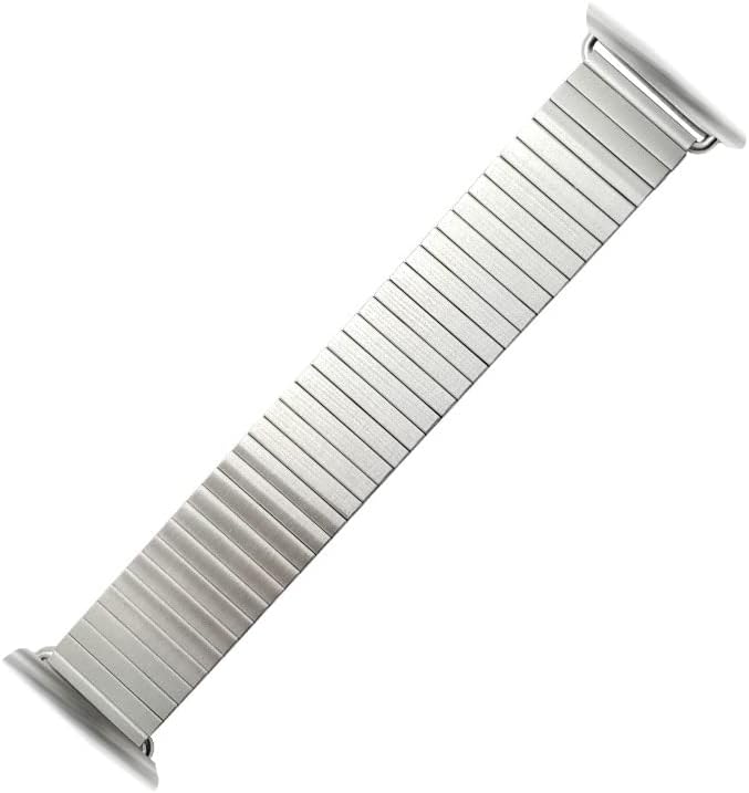 KGFCE za Apple Watch Band 44mm 40mm 42mm 38mm 41mm 45mm od nehrđajućeg čelika metalna narukvica magnetska
