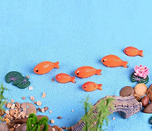 20 kom smola crvena zlatna ribica Mini zlatne ribice figurice bajkovita Bašta minijaturna mahovina pejzaž