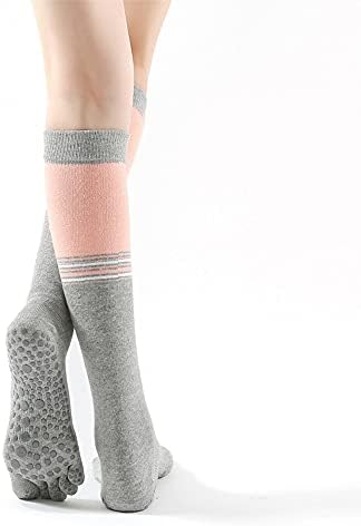 Laiiqi Visoke čarape, čarape za pet prsta joge za žene protiv kliznih nožnih čarapa