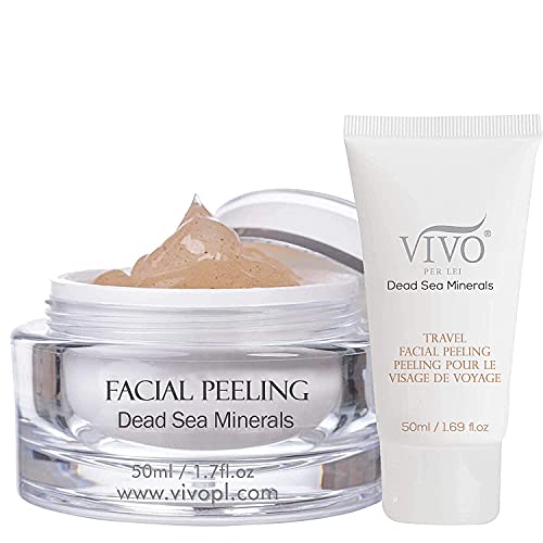 Vivo Per Lei Gel za piling lica-sadrži minerale Mrtvog mora i prah ljuske orašastih plodova