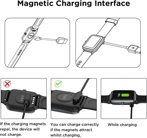 Kompatibilan je s više punjačem HM08, lamshaw magnetski USB punjenje kabl za zamjenu kabela punjača kompatibilan