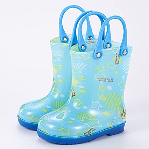 Toddler Rain Boots Baby Rain Boots kratke kišne čizme za Toddler Lako na laganim malim sandalama veličine