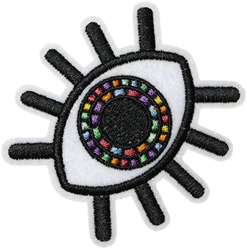JPT - oči Eyeball Wicca okultna slatka crtani izvezeni aplicirani aparat za mršavljenje /