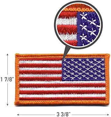Rothco zakrpa za obrnutu američku zastavu s kukom natrag