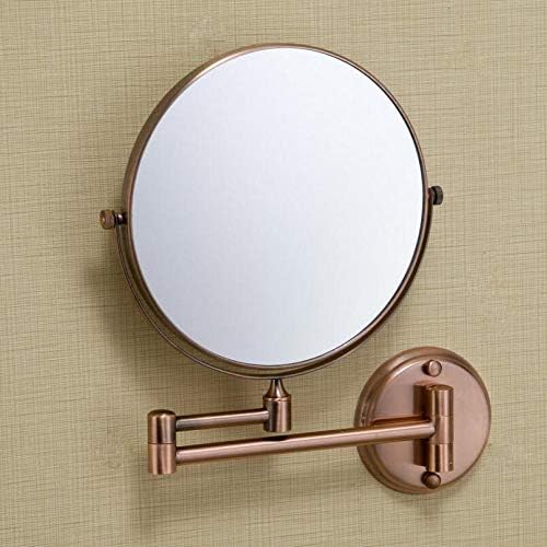 Aohmg zidna ogledala 3x uvećanje - 6/8 inča dvostrana okretna ogledala za šminkanje, produžetak od 12 inča,
