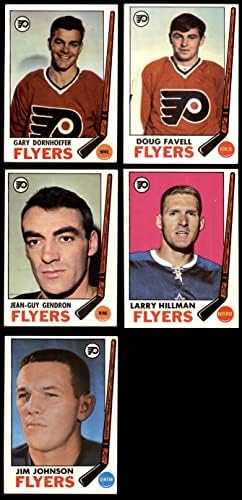 1969-70 FAPPS Philadelphia Flyers u blizini Team set Philadelphia Flyers VG / Ex + Flyers