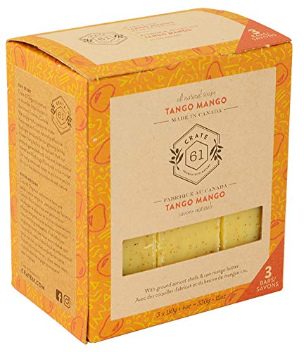 Sanduk 61, veganski prirodni sapun, eukaliptus & amp; pepermint ,3 pakovanje, ručno rađeni sapun sa vrhunskim