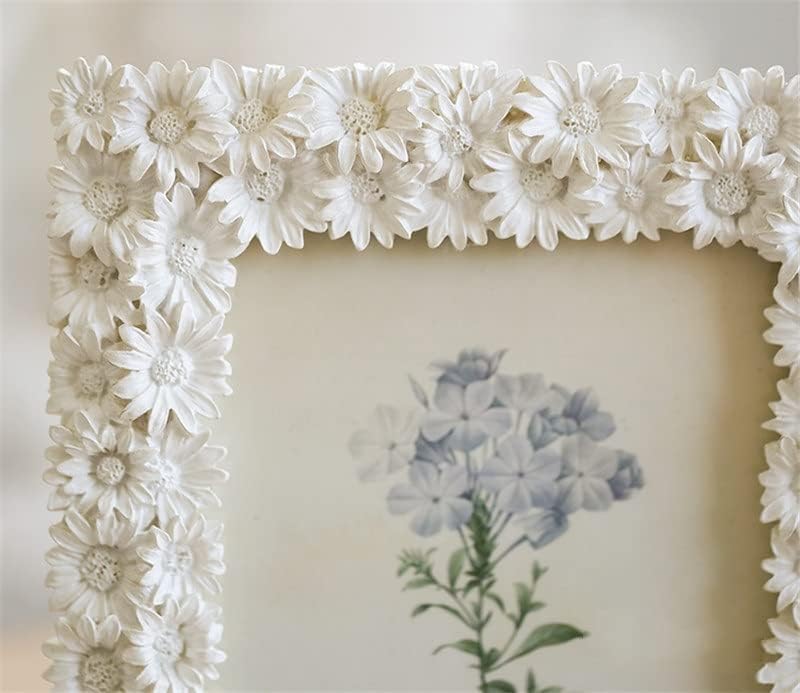 LLLY Creative Photo Frame romantični bijeli cvijet modni nakit Daisy Photo Frame Home Accessories