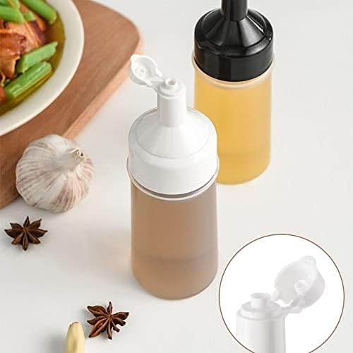 4pcs Condiment Plastic Squeeze Bottle, 250ml flaše maslinovog ulja, Squeeze boca za ulje Cruet kečap