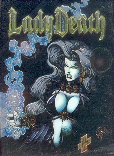 Lady Death & Evil Ernie Series 2 All Chromium 1995 Krome Dual Promo kartica Nema broja Wizard Mag