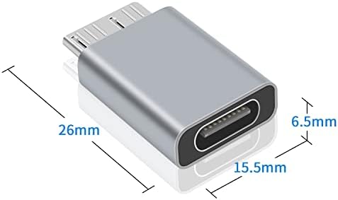 Poyiccot USB C u Micro B Adapter, Tip C u Micro B Adapter za kablove, 2pack Micro B na USB C 3.1 Adapter za kabl