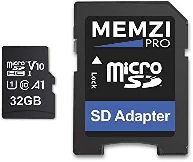 MEMZI PRO 32GB memorijska kartica kompatibilna za Samsung Galaxy Tab A 10.5 SM-T597, 10.1 SM-T517/SM-T510, 8.0 SM-T387/SM-T290, 7.0 SM-T280 Tablet PC - a-100MB/s U1 V10 Klasa 10 microSDHC