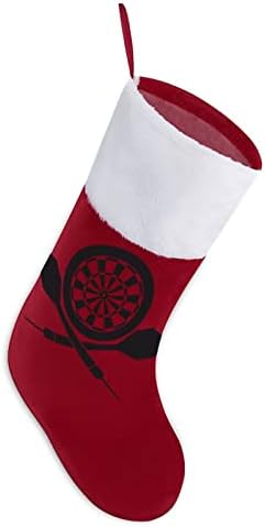 Logo pikadoga božićne čarape Viseći čarape Ispis Xmas Tree Kamin ukrasi