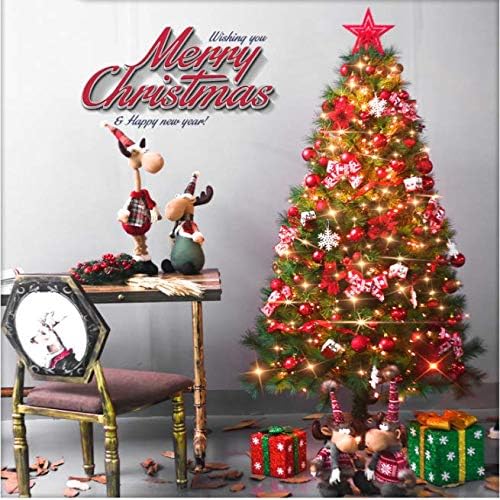 Dulplay Premium smreka sa šarkem veštačkim božićnim stablom, sa lampicama auto-namaz ukrašena drveća