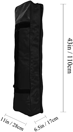 Leonark ograde podstavljene točke za pohranu za EPEE SABER i FOIL opremu - 43.3in prijenosni ruksak za jednoga rame