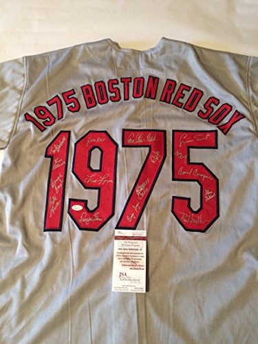 1975. Boston Red Sox World Series TIMS TIMP POTPISAO JERSEY JSA svjedok COA