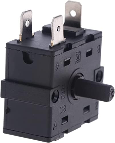 Bienka prekidač Encoder Električni grijač rotacijski prekidač AC 250V 16A 3PIN 5pin električni