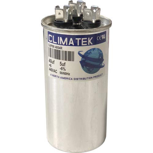 ClimaTek okrugli kondenzator-odgovara Luxaire 024-25894-700 S1-02425894700 / 40/5 UF MFD 370/440 volt VAC