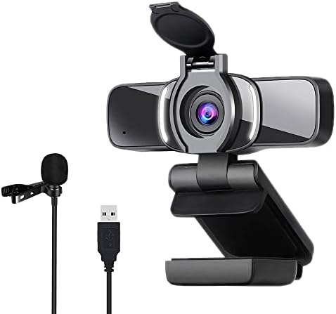 Dericam 1080p komplet Web kamera, Računarska Web kamera sa mikrofonom, Plug and Play Računarska kamera za