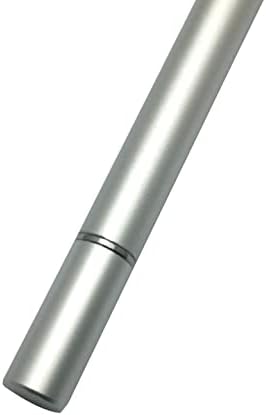 Boxwave Stylus olovkom Kompatibilan je sa Jensen CR271ML - Dualtip Capacitiv Stylus, Fiber Tip Disk Tip kapacitivni olovka za Jensen CR271ML - Metalno srebro