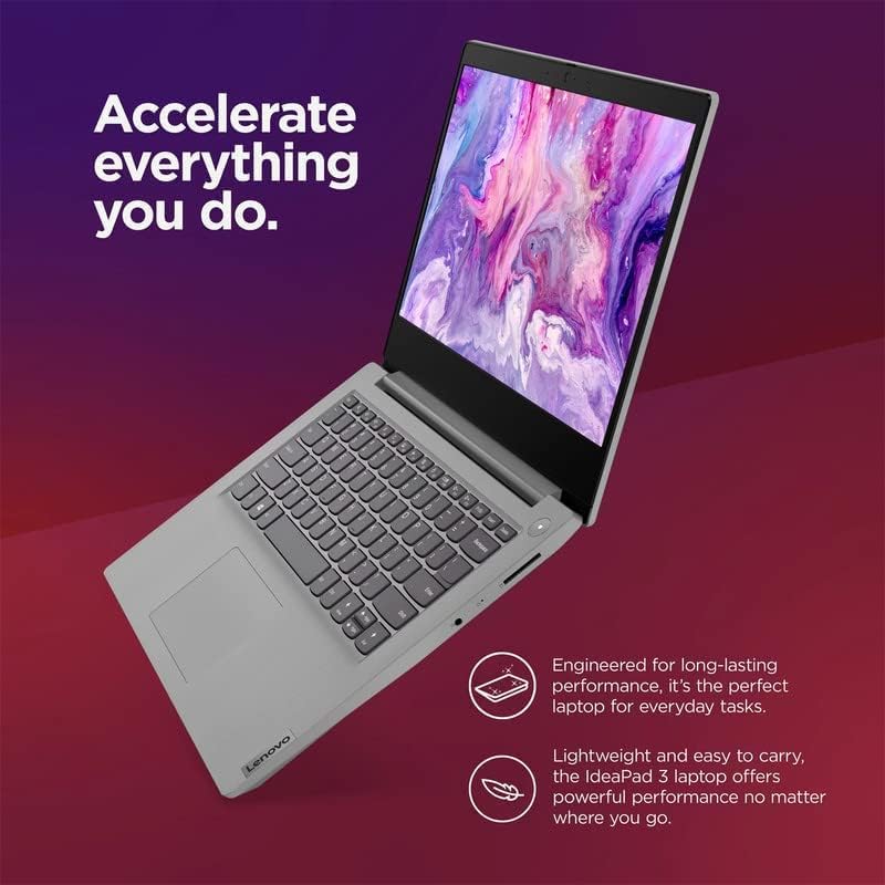 Lenovo IdeaPad 3i Laptop, 14 FHD Anti-Glare ekran, Intel i3-1115g4, 8GB RAM-a, 512GB SSD, Web kamera, HDMI,