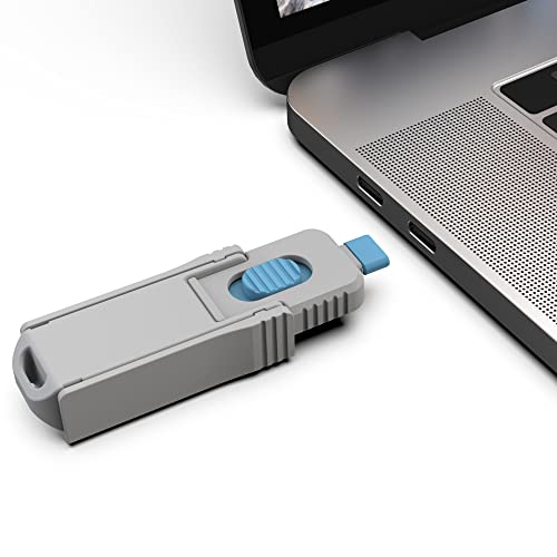 Rudo USB port blokatori sa 1 ključem i 4 USB blokatora, fizička sigurnost, blok neodobreni uređaji - paket